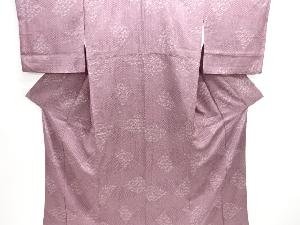 裂取りに小花模様小紋着物